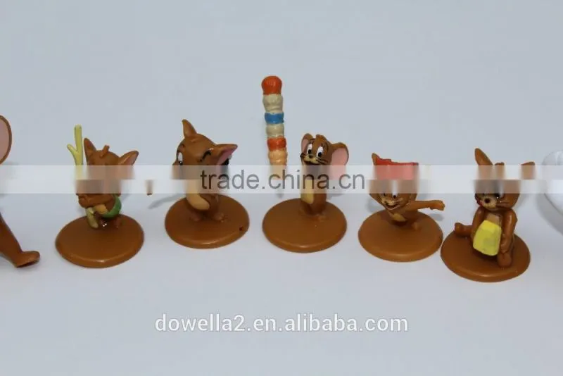 2016 Newest custom anime 3D small pvc plastic disney Mickey figures