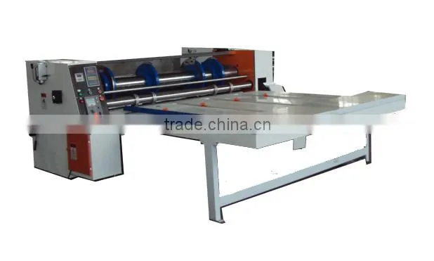 semi-auto slotter machine/corrugated carton package machine