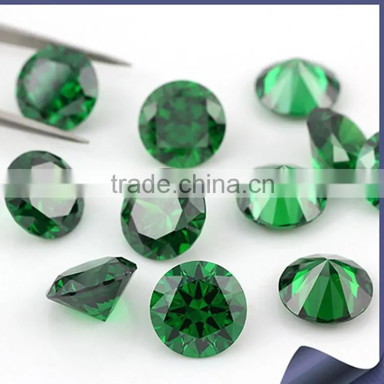 Top Quality 0.9-3mm Round Cubic Zirconia,Fancy Cutting Semi Precious Gem Stones, CZ Stonefor Jewelry Design