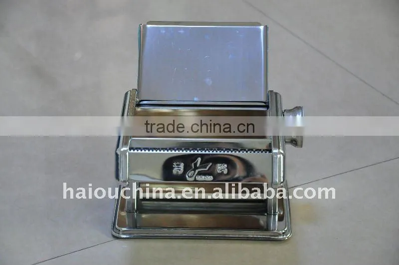 150mm stainless steel 410 vegetable pasta maker machine LFGB