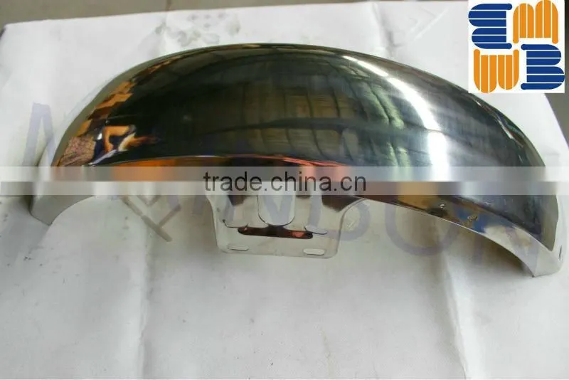 Auto rickshaw passenger tricycle high quality spare parts front fender stainless,mudguard
