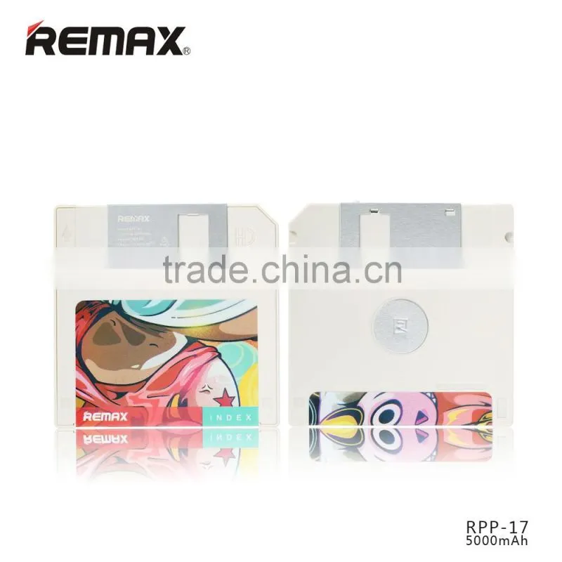 Remax Floppy Dish Design 5000mAh Power Bank For Samsung S5 S6 Universal Portable Charger External Battery For iPhone 6 TB-0387