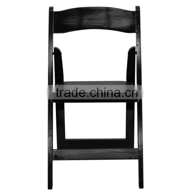 Solid Birch wood made hotel banquet chair/wooden beach chair