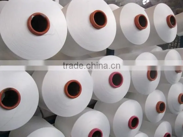 Polyester air covered spandex bare yarn 75D DTY+140D spandex