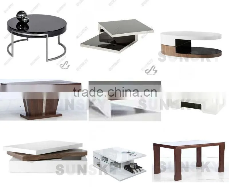 BD2401 dining table tempered glass modern design