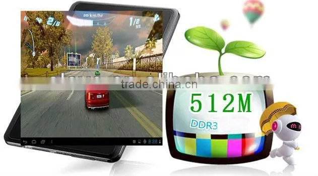 top sell Allwinner A13 7 inch capacitive touchscreen tablet Android 4.1 with wifi two cameras