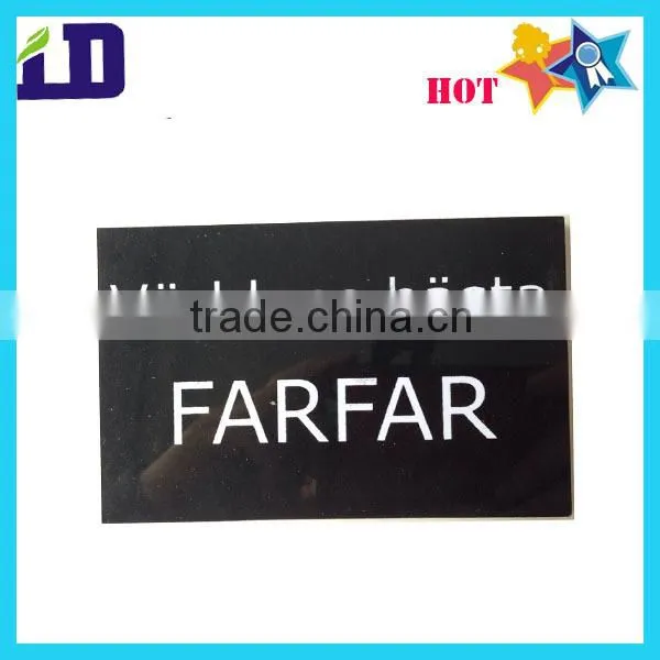 PVC magnetic sticker badge