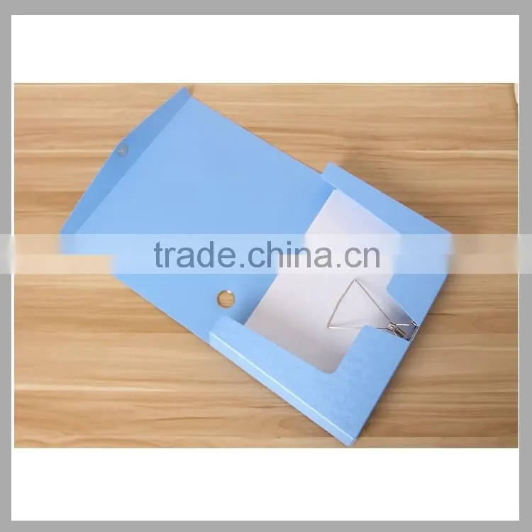 A4 PP poly file box with name card holder