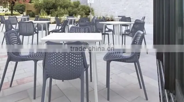 High Quality Stackable PP plastic Rattan Chair, HYQ-02