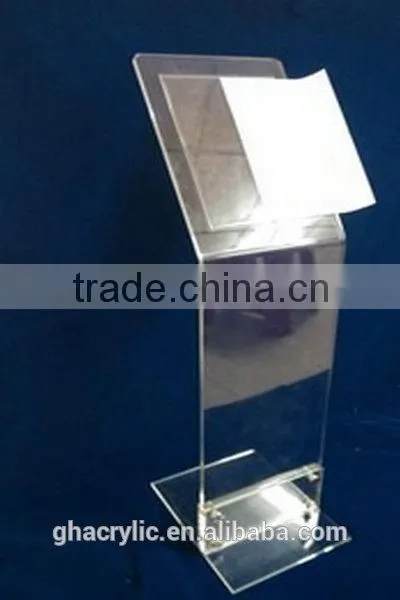 Wholesale - Clear Acrylic Display Stand With Sign Holder ,black acrylic display stand