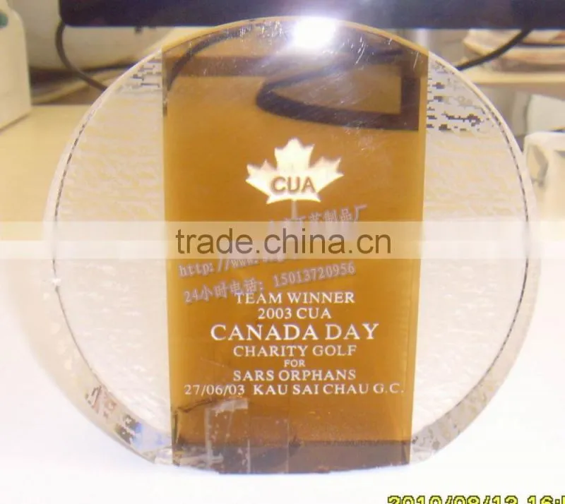 acrylic medals transparent plexiglass medals customized design
