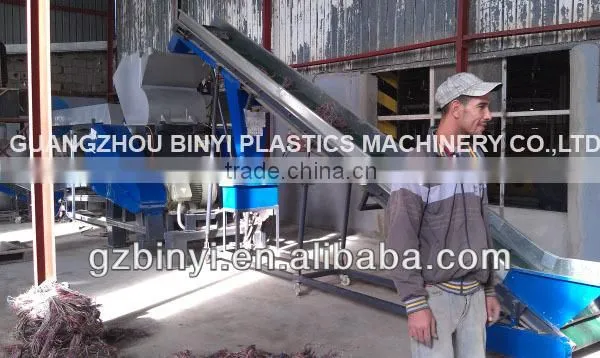 Scrap copper wire recycling machine plant, waste cable recycling line
