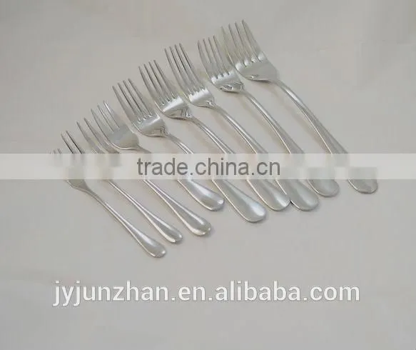 Stainless Plain Table knife set with mirror polishing and OEM model