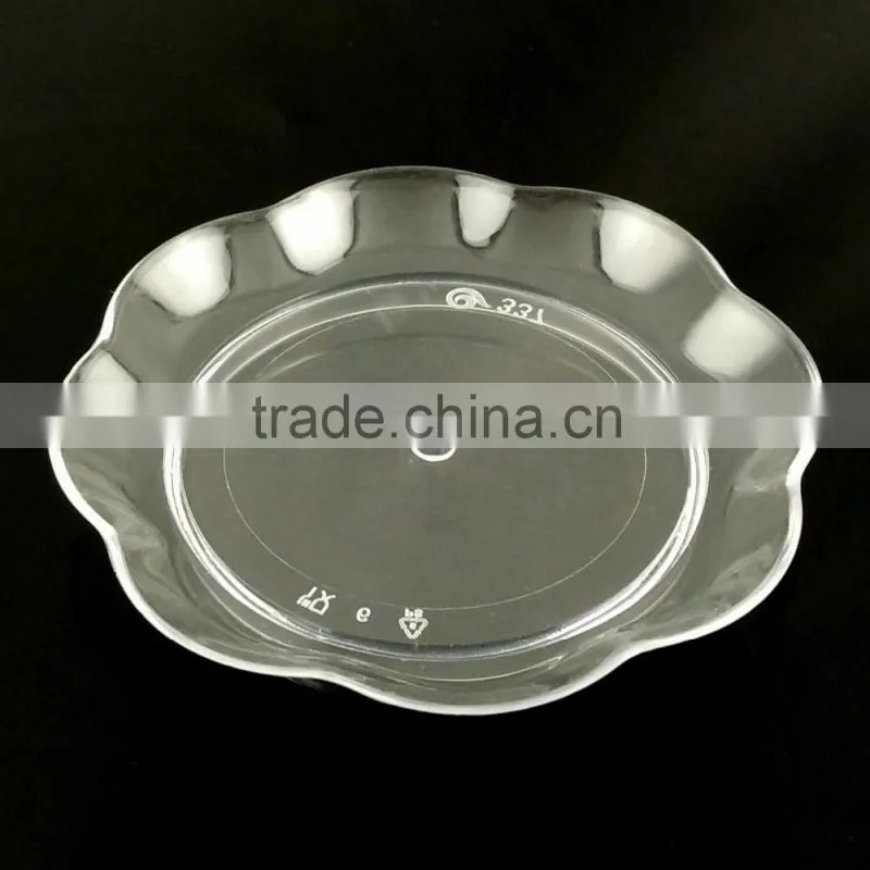 plastic disposable dish plate picnic set
