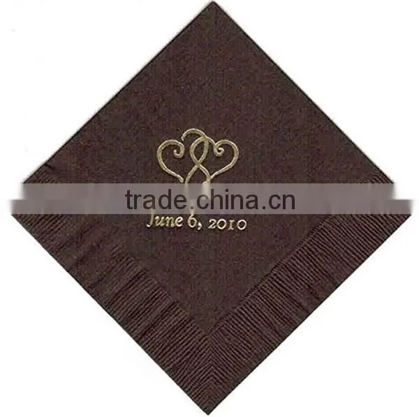 100 Printed Personalized Beverage Cocktail Party Napkins