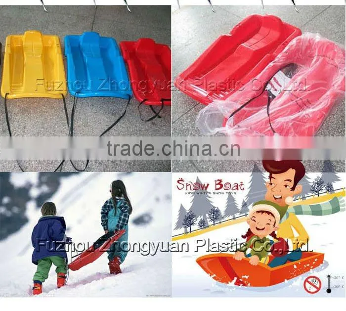 NEW cheap promotional toys plastic kids winter ski products snow slide ZY-70901