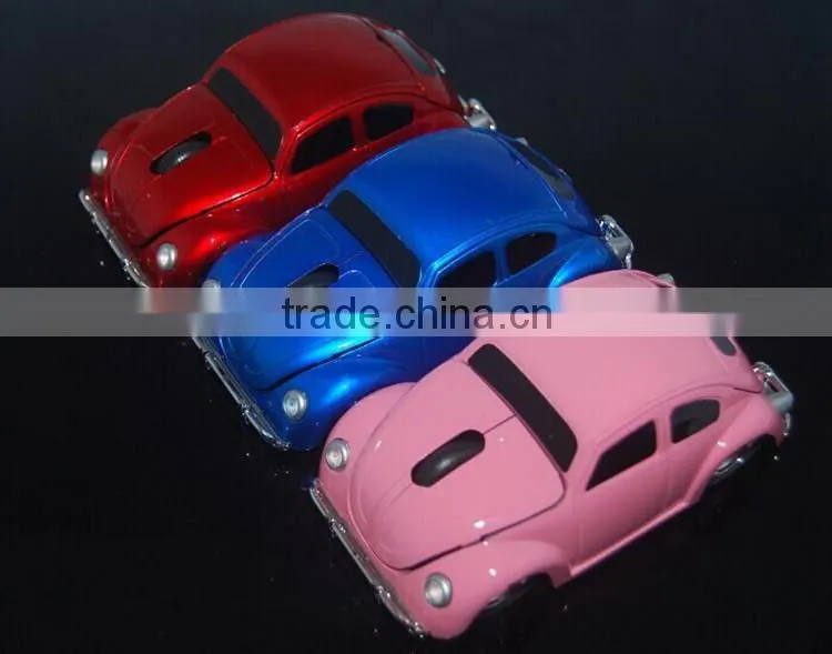 Promotional Gift Car Shaped Novelty Wireless Mouse with LED Lamp