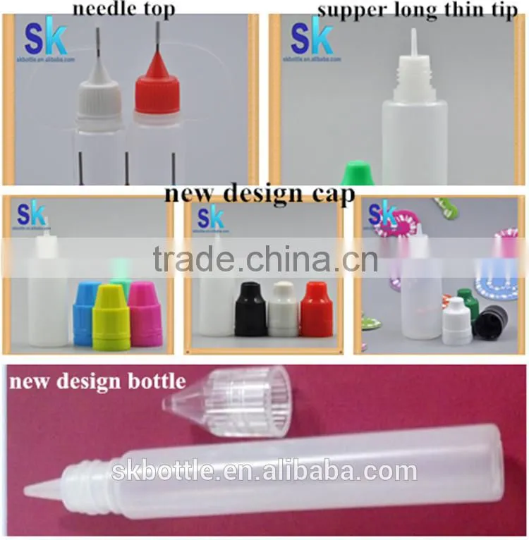 10ml pet plastic dropper bottle and bottle box for sale