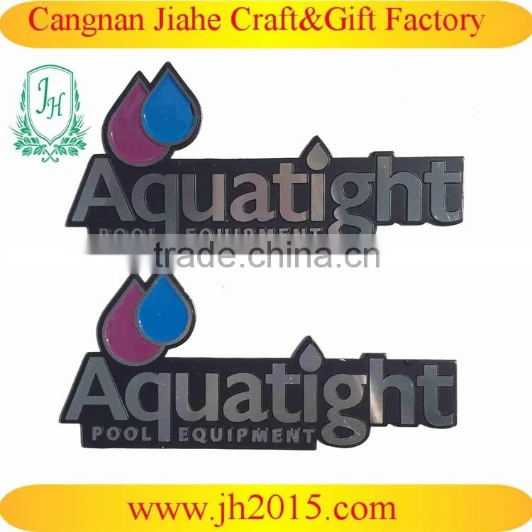 Embossed Aluminum Nameplate,metal aluminum nameplate with color painting