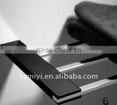 sanitary single bath towel rack