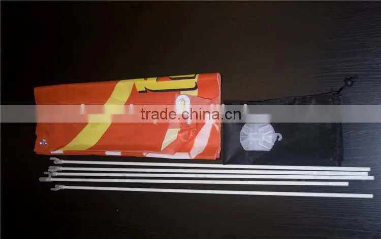 plastic black x banner stand