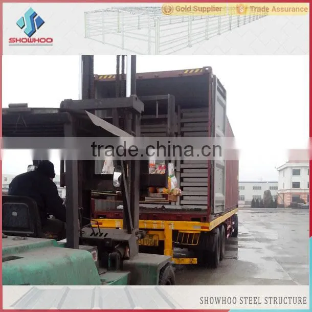 fast build steel structure building prefabricated warehouse