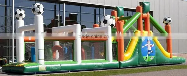 inflatable football games/inflatable sports obstacle for sale