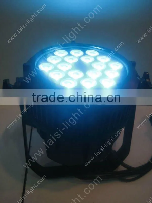 Led par light 54*3W/1W high power rgbw 4in LED par can /lights led par
