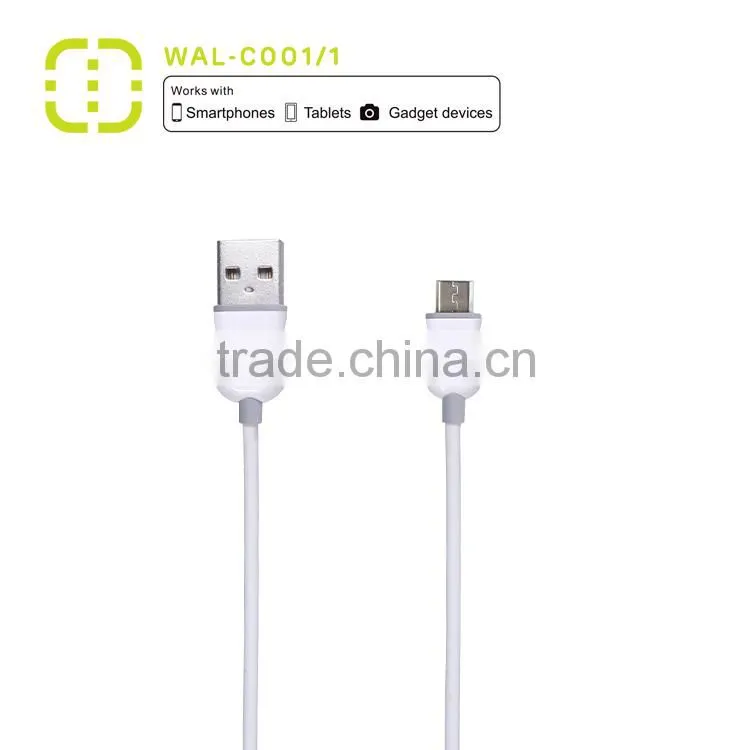 Walnut micro charging cable
