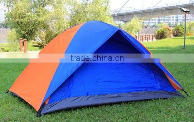 double layer outdoor camping tent for 2 persons