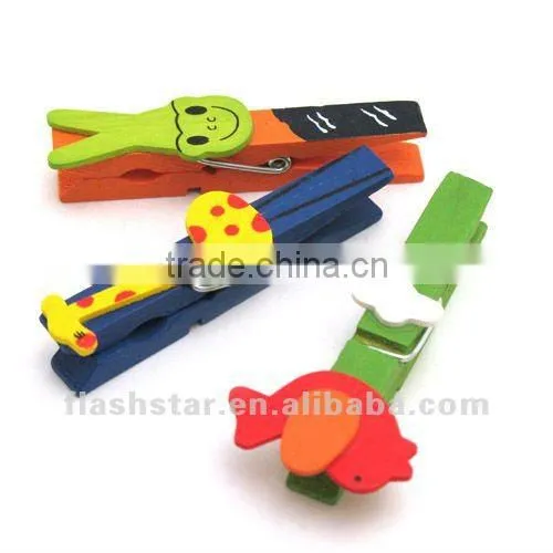 promotional cartoon bookmark wooden Cartoon clip