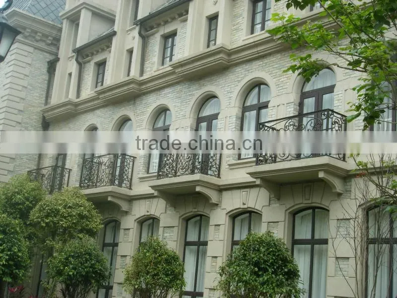 2013 Top-selling wrought iron balcony protection fencing