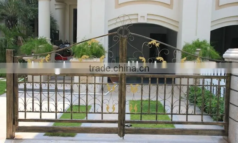 2013 newest galvanize gates and steel fence design