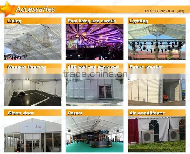 High Quality Outdoor GuangZhou Accessory Tent For Wedding Factory Directly Sell From Shelter Tent Manufacture