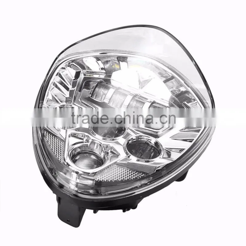 60W Led Headlight Bulbs Motorcycles Headlamp Driving Lights DRL For Motorcycle Victory Cross-Country Lighting 2007-2016
