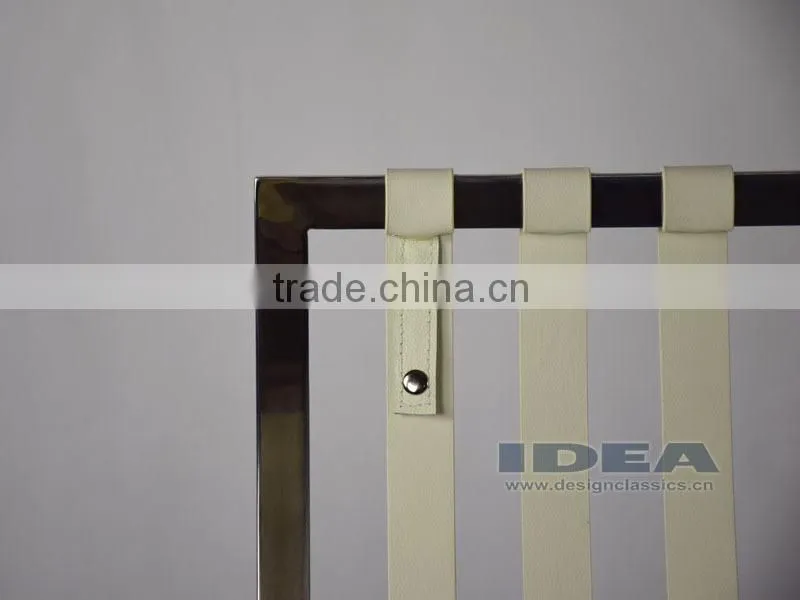 DC2001 Replica Mies Van Der Rohe Barcelona Chair - Cream White