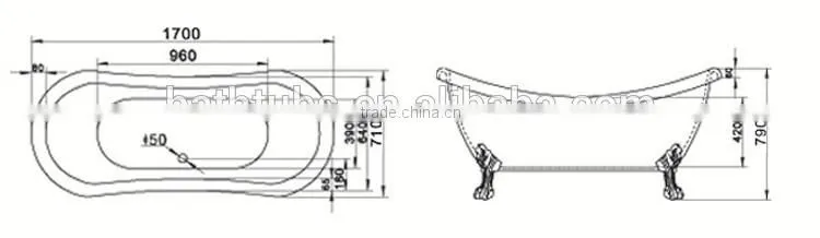 SUNZOOM plastic anti slip bathtub,custom size bathtub,free standing bath tubs