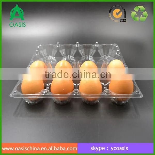 PET Plastic Egg Packaging tray