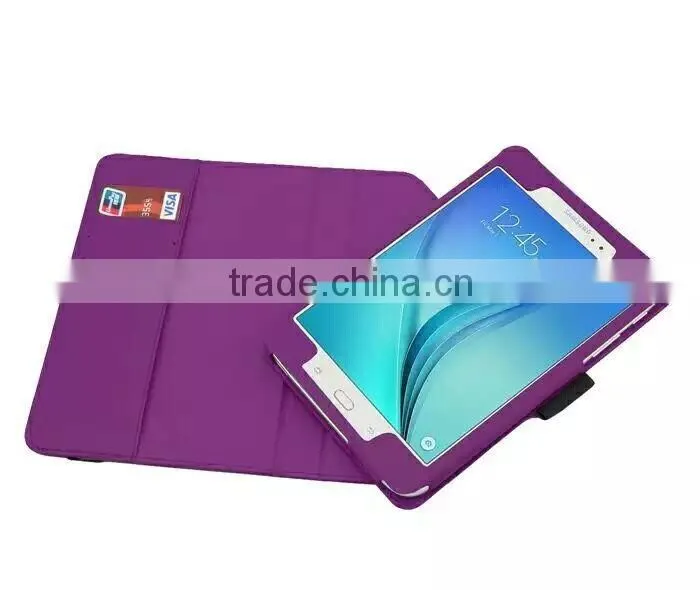 New product in China For Samsung galaxy Tab A 8.0 rotation pattern design leather case with stand
