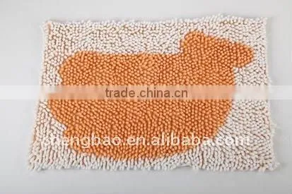 chenile bathroom rug