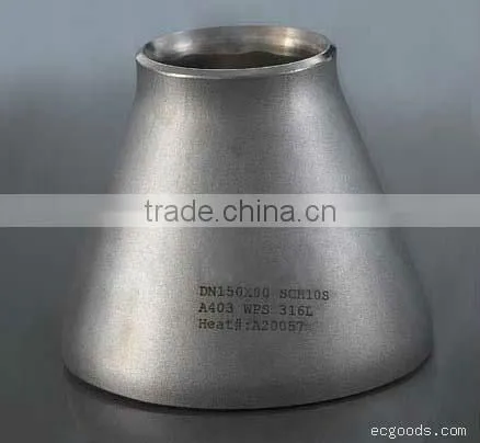 asme b16.5 304 butt weld reducer