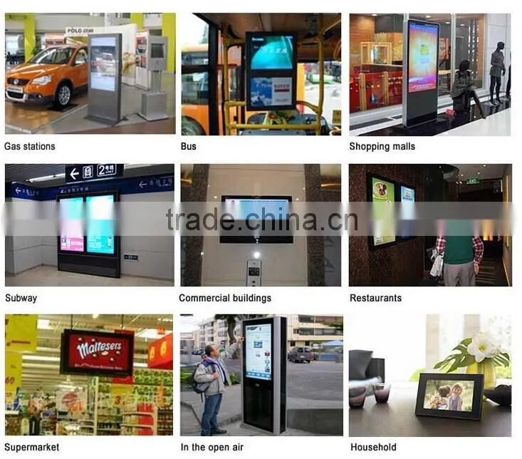 18.5" Bank Information Print Standing kiosk