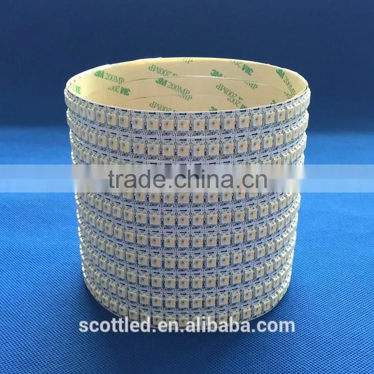 Strip Light 144leds a Meter DC5V in-built SK6812IC NON-Waterproof IP20 5050 RGBW flex led strip