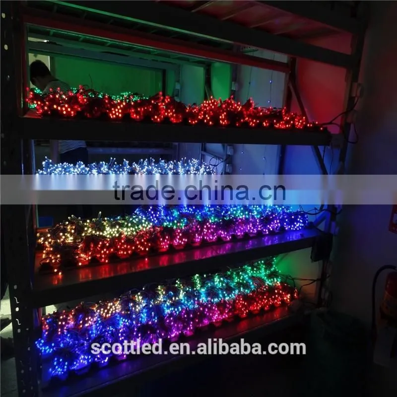 12V 0.6W 12mm WS2811 RGB LED Pixel Light IP68 waterproof