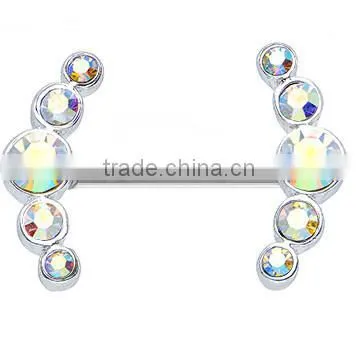 Aurora Gem Quintet Nipple Shield Custom Nipple Shield