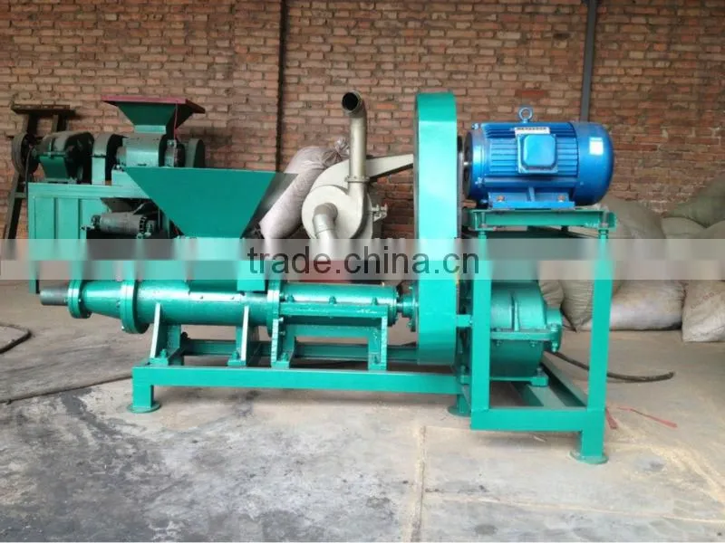 Charcoal dust rods extruder machine