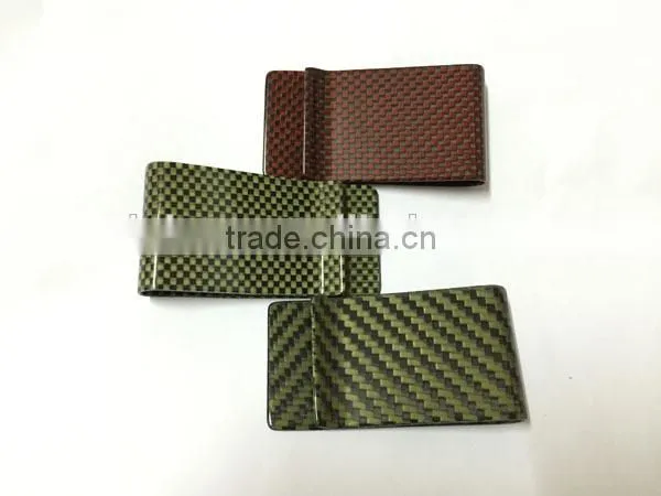 3k carbon fiber money clip, carbon fiber bill clip, carbon fiber case clip