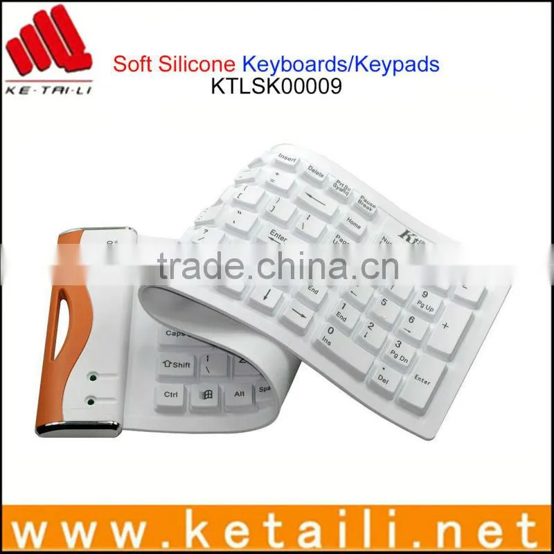 unique design silicone keypad,keyboard made in china
