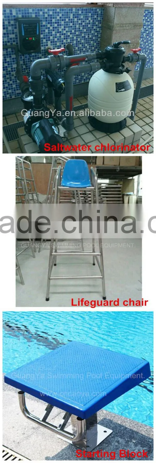 No need chlorine tablet chlorine feeding device