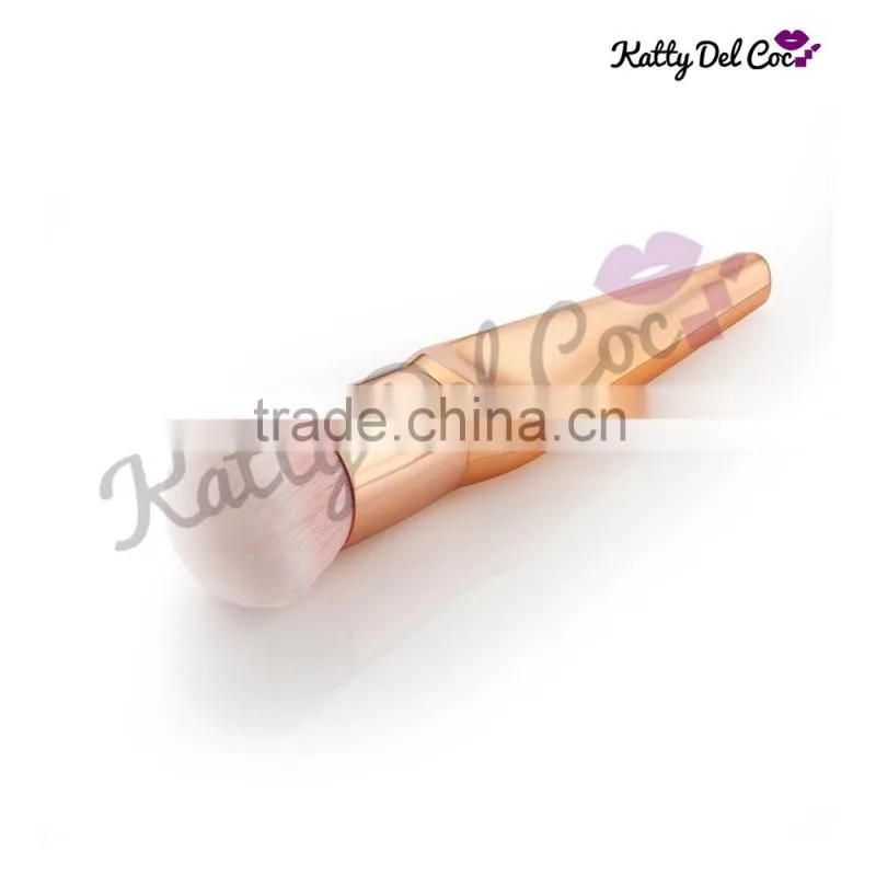 mermaid makeup brushes 3 colors rose gold/gold/silver